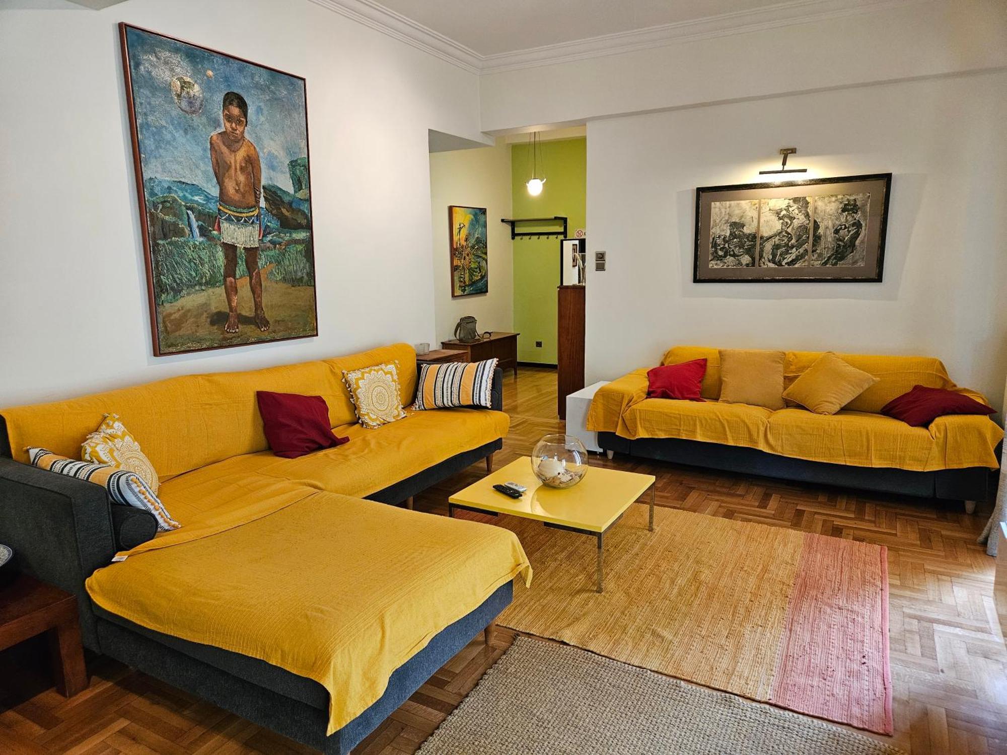 3 Bedder Condo In Ilisia, Megaro Mousikis Atenas Exterior foto